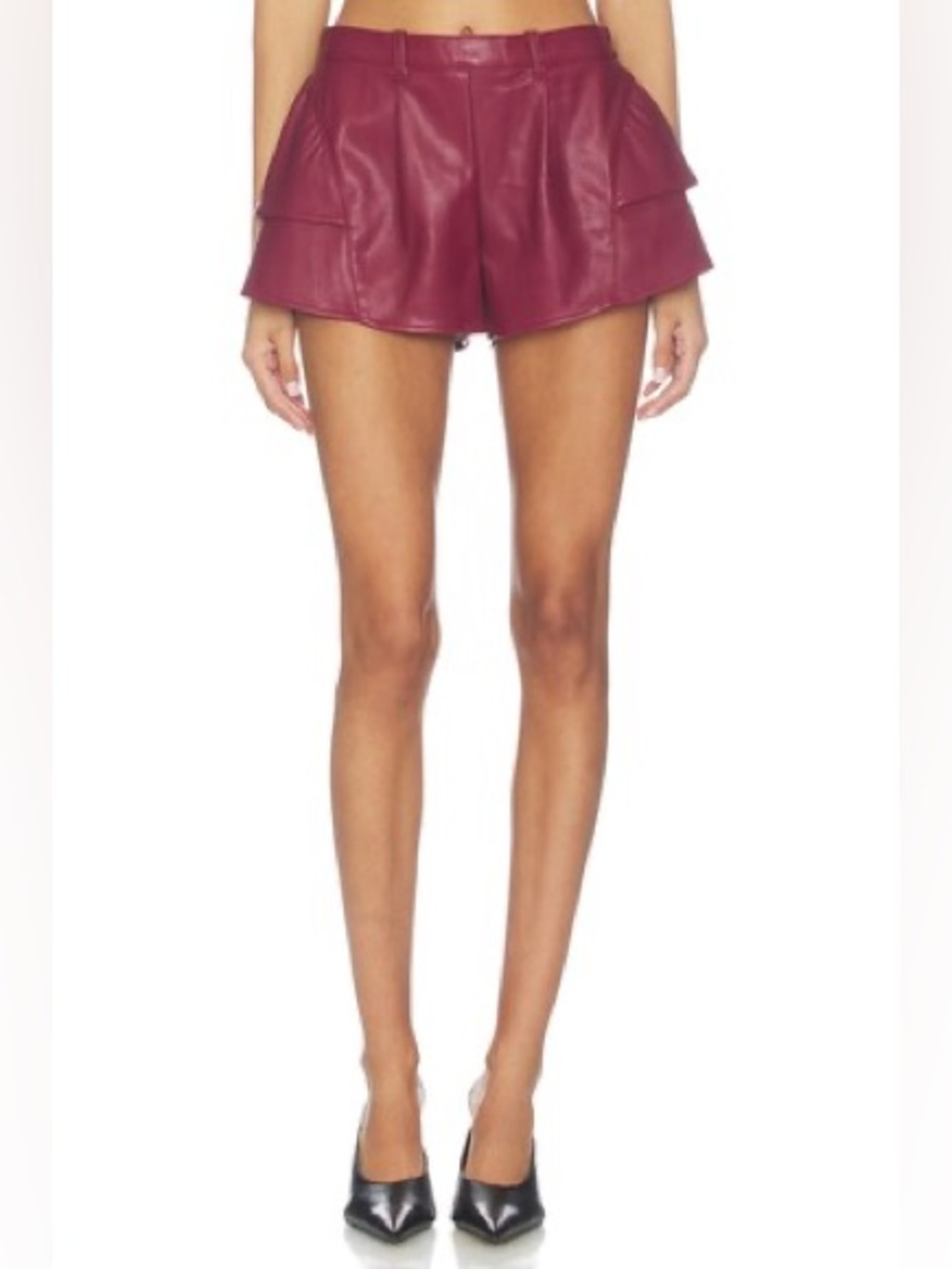 Free People x REVOLVE NWOT Star Dust Faux Leather Short